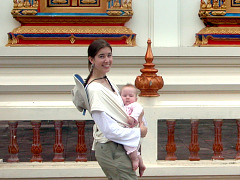 Traveling with Baby Angelina in Thailand