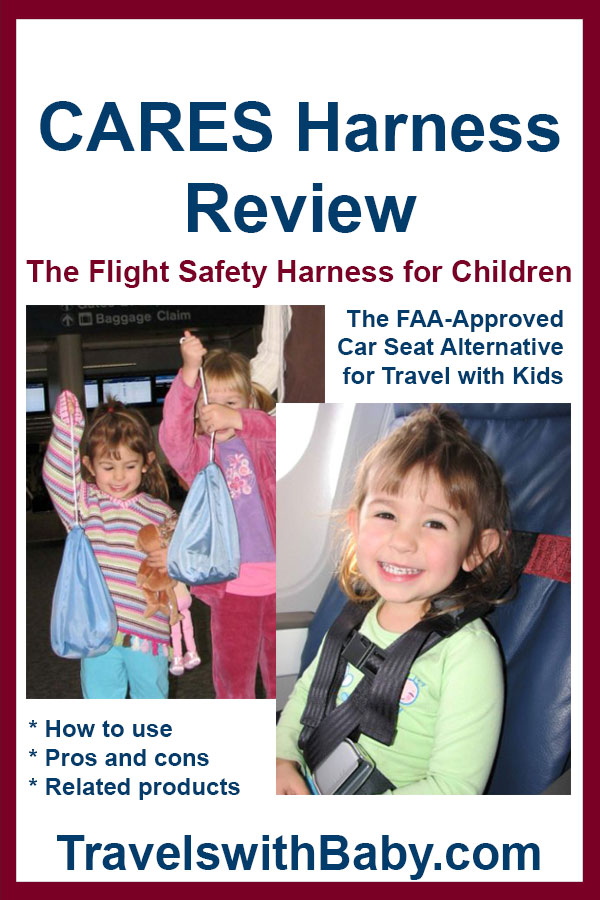 CARES Harness review, the airplane safety harness for children