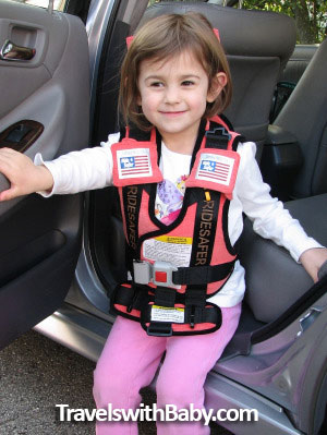 The RideSafer travel vest for kids