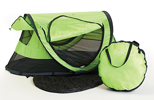 Peapod Plus portable baby travel bed